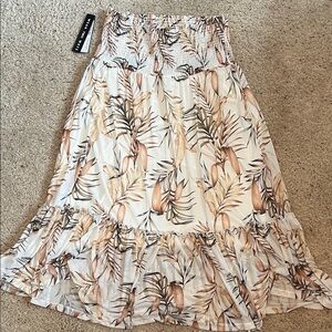 Tribal Floral Print Women's Skirt